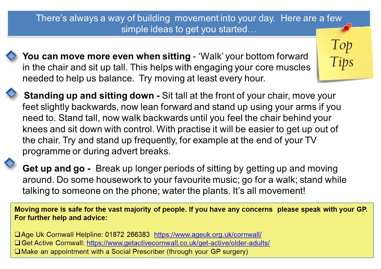 Move more and sit less2 Move more and sit less2